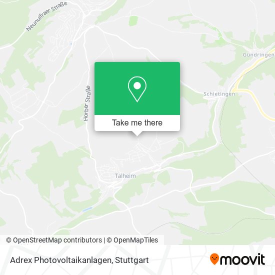 Adrex Photovoltaikanlagen map