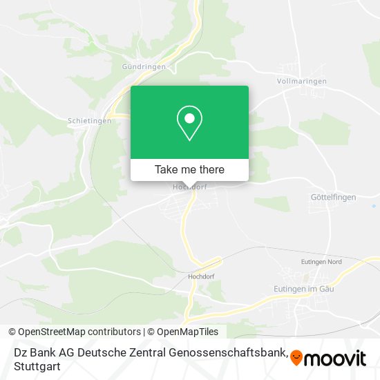 Dz Bank AG Deutsche Zentral Genossenschaftsbank map