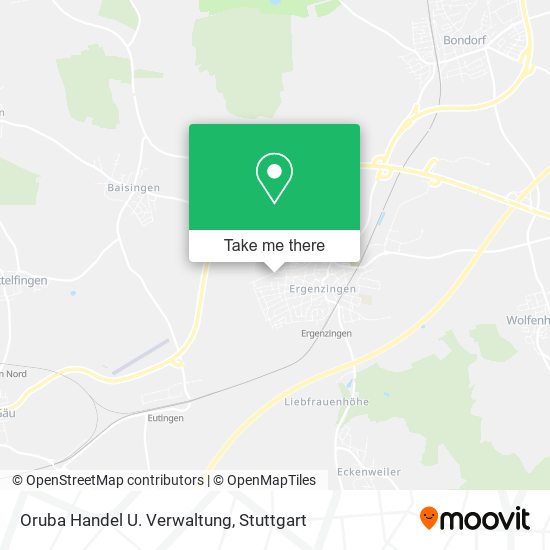 Oruba Handel U. Verwaltung map