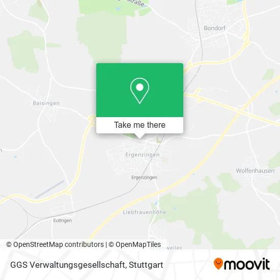 Карта GGS Verwaltungsgesellschaft