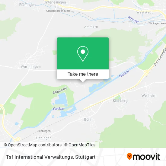 Карта Tsf International Verwaltungs
