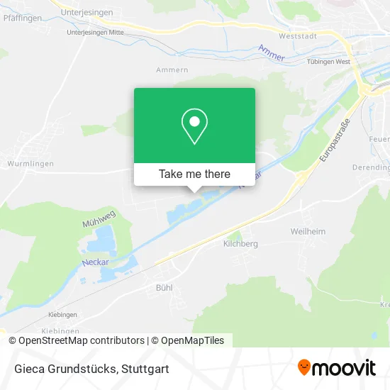 Карта Gieca Grundstücks