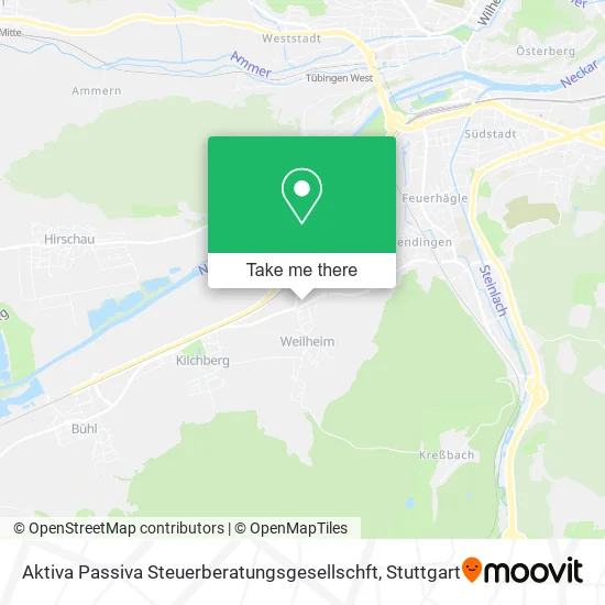 Карта Aktiva Passiva Steuerberatungsgesellschft