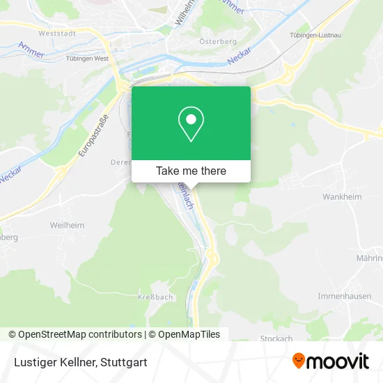 Карта Lustiger Kellner