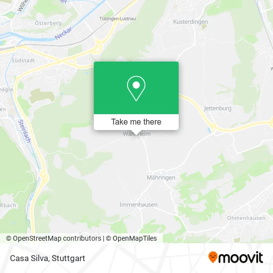 Карта Casa Silva