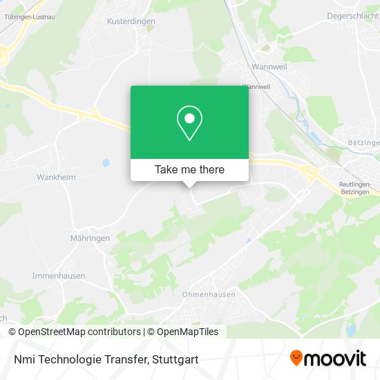 Nmi Technologie Transfer map