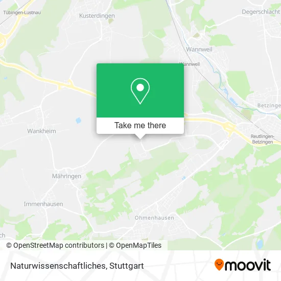 Карта Naturwissenschaftliches