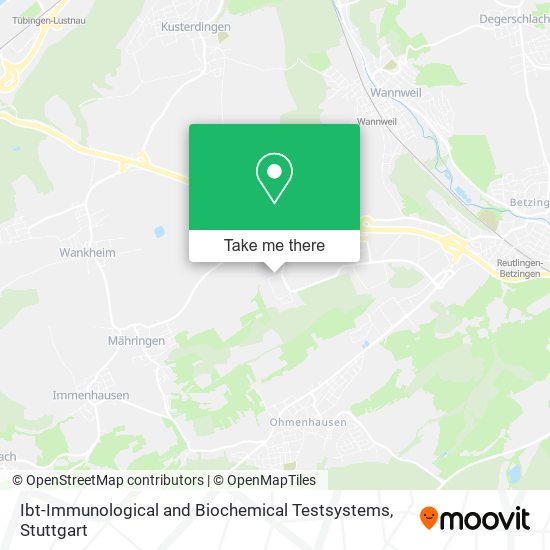 Ibt-Immunological and Biochemical Testsystems map