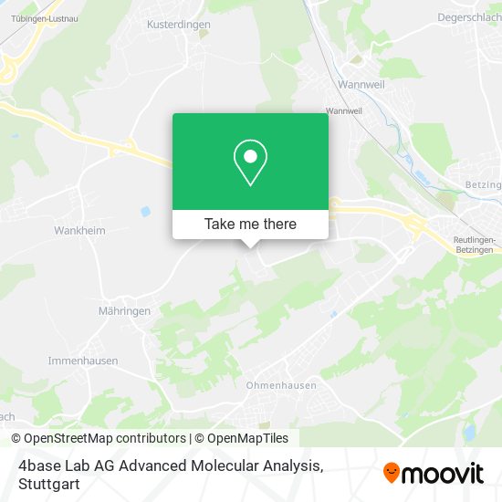 4base Lab AG Advanced Molecular Analysis map