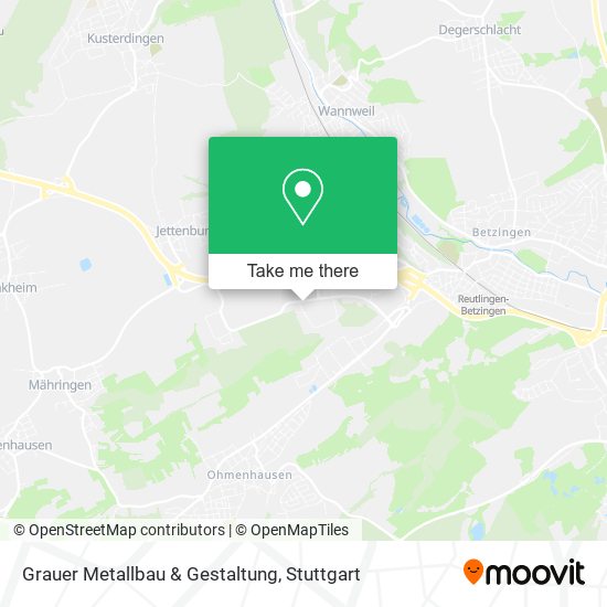 Карта Grauer Metallbau & Gestaltung
