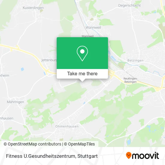 Карта Fitness U.Gesundheitszentrum