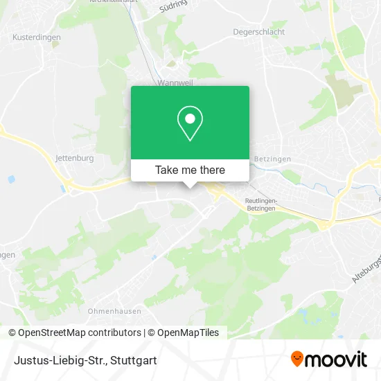 Карта Justus-Liebig-Str.