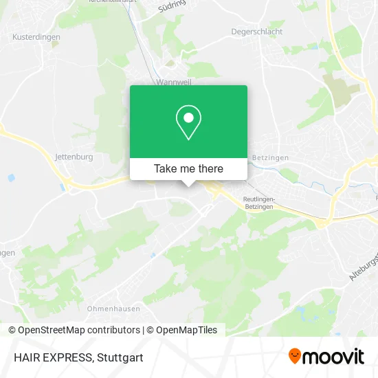Карта HAIR EXPRESS