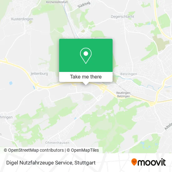 Карта Digel Nutzfahrzeuge Service