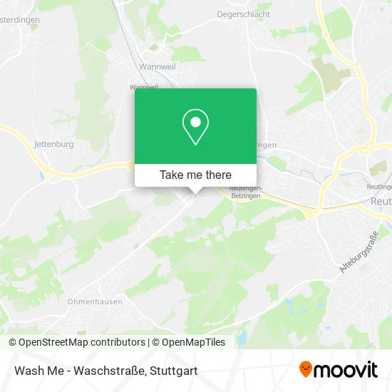 Карта Wash Me - Waschstraße