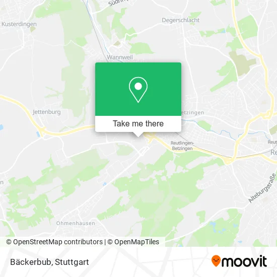 Bäckerbub map