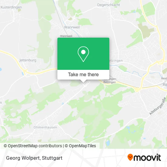 Карта Georg Wolpert