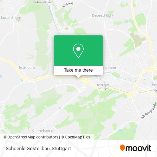 Карта Schoenle Gestellbau