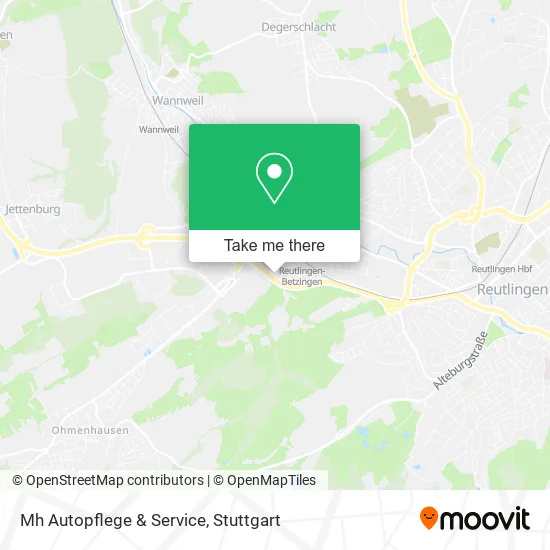 Карта Mh Autopflege & Service