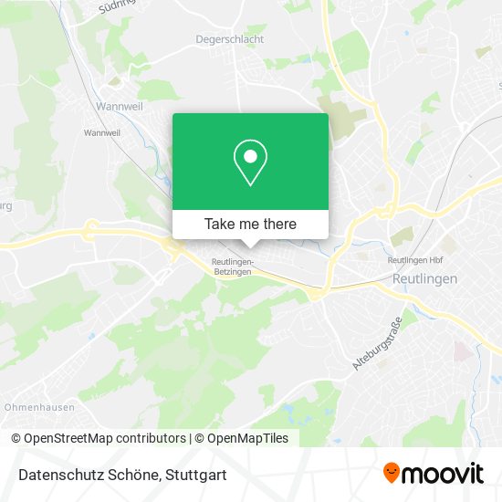 Datenschutz Schöne map
