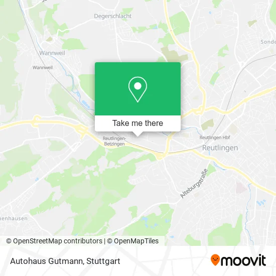 Карта Autohaus Gutmann