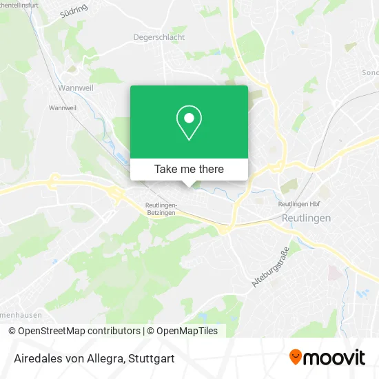 Карта Airedales von Allegra