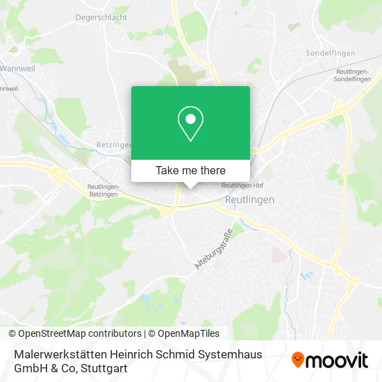 Карта Malerwerkstätten Heinrich Schmid Systemhaus GmbH & Co