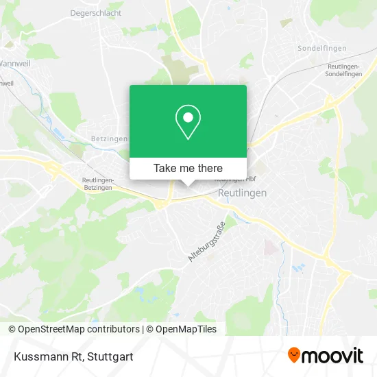 Карта Kussmann Rt