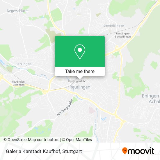 Galeria Karstadt Kaufhof map