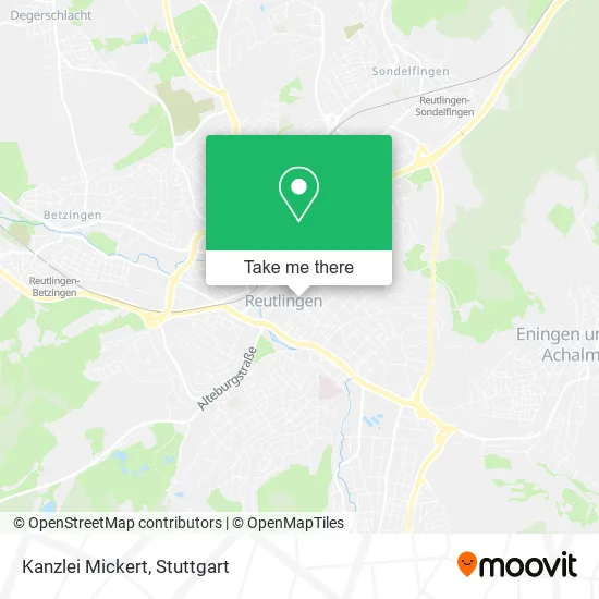 Карта Kanzlei Mickert