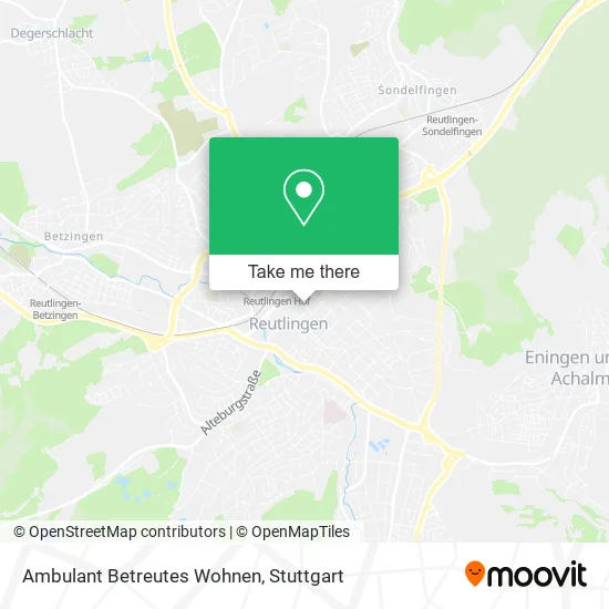 Карта Ambulant Betreutes Wohnen