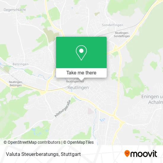 Карта Valuta Steuerberatungs