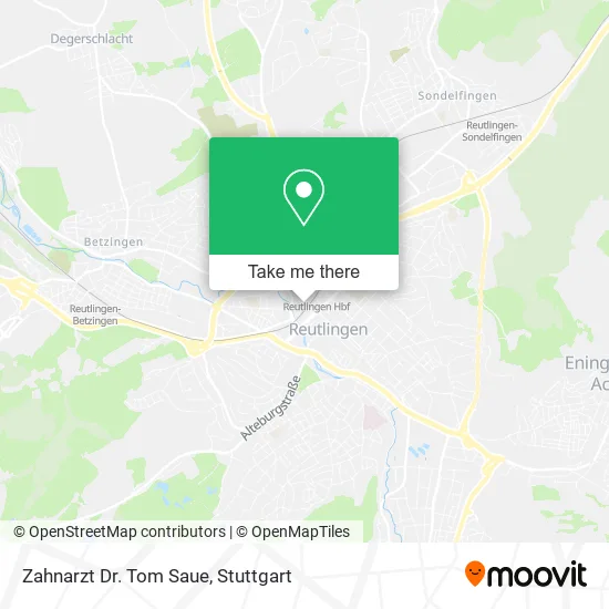 Карта Zahnarzt Dr. Tom Saue