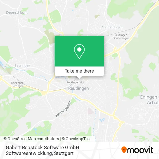 Карта Gabert Rebstock Software GmbH Softwareentwicklung
