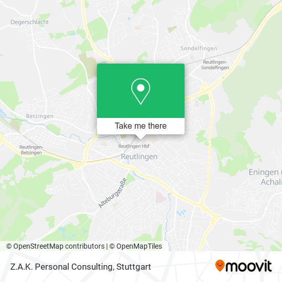 Карта Z.A.K. Personal Consulting