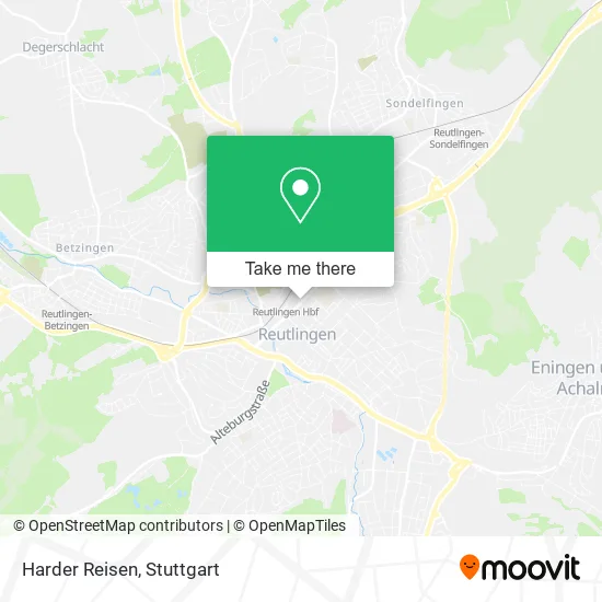 Карта Harder Reisen