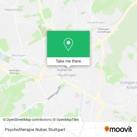 Карта Psychotherapie Nuber