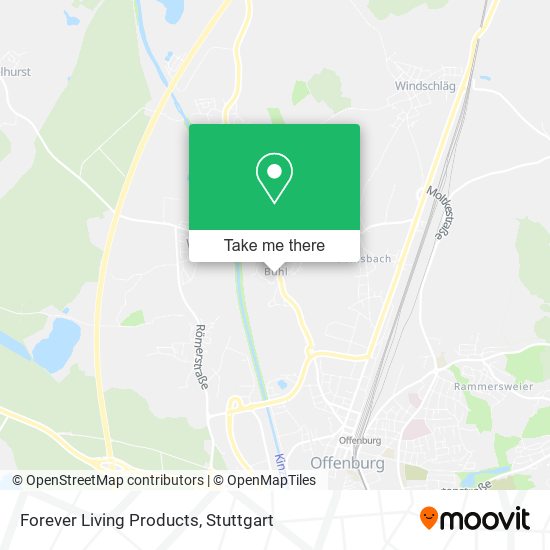 Forever Living Products map