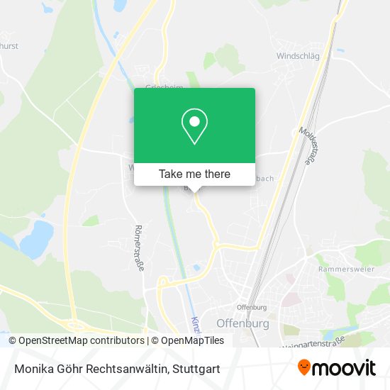 Monika Göhr Rechtsanwältin map