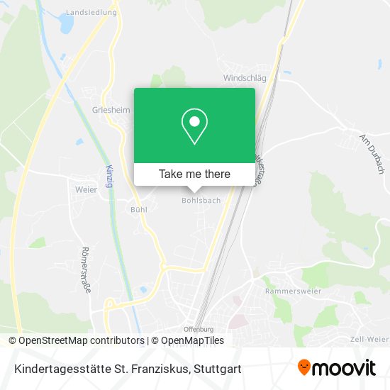 Kindertagesstätte St. Franziskus map