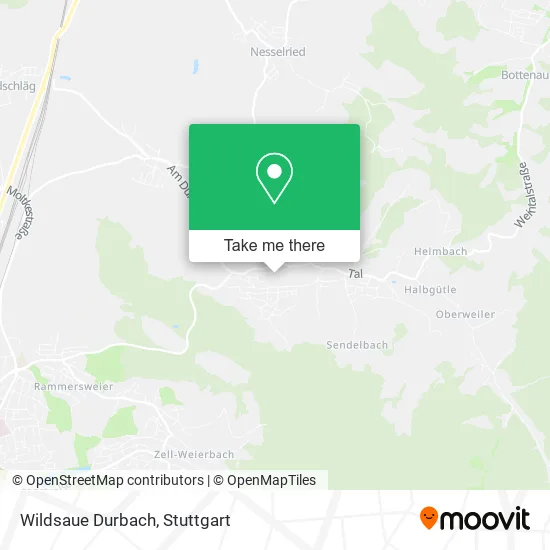 Карта Wildsaue Durbach