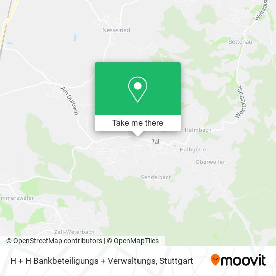 Карта H + H Bankbeteiligungs + Verwaltungs