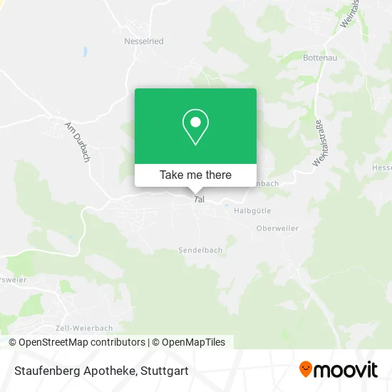 Карта Staufenberg Apotheke