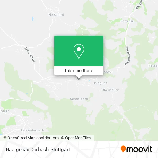 Карта Haargenau Durbach