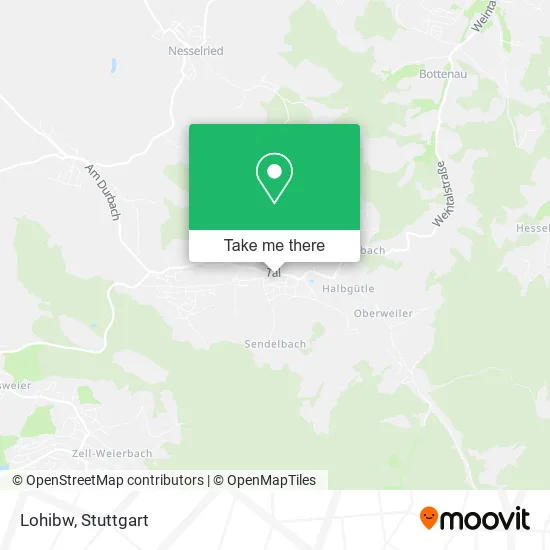 Карта Lohibw