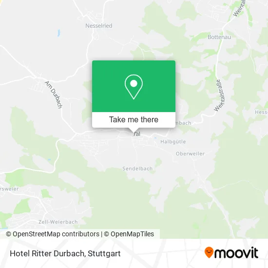 Карта Hotel Ritter Durbach