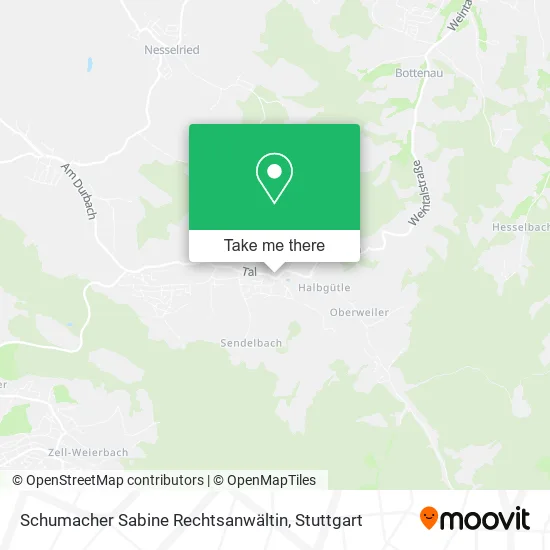 Карта Schumacher Sabine Rechtsanwältin