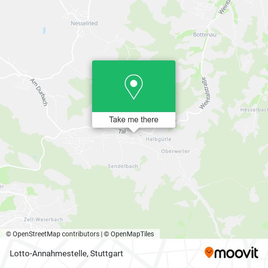 Lotto-Annahmestelle map