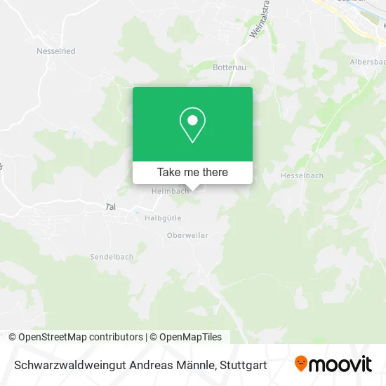 Карта Schwarzwaldweingut Andreas Männle