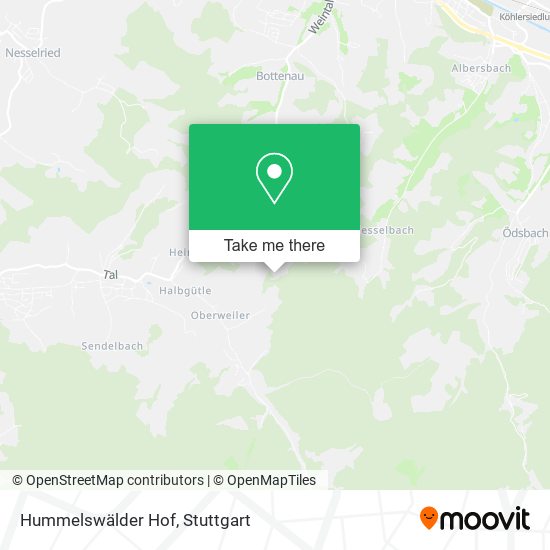 Hummelswälder Hof map